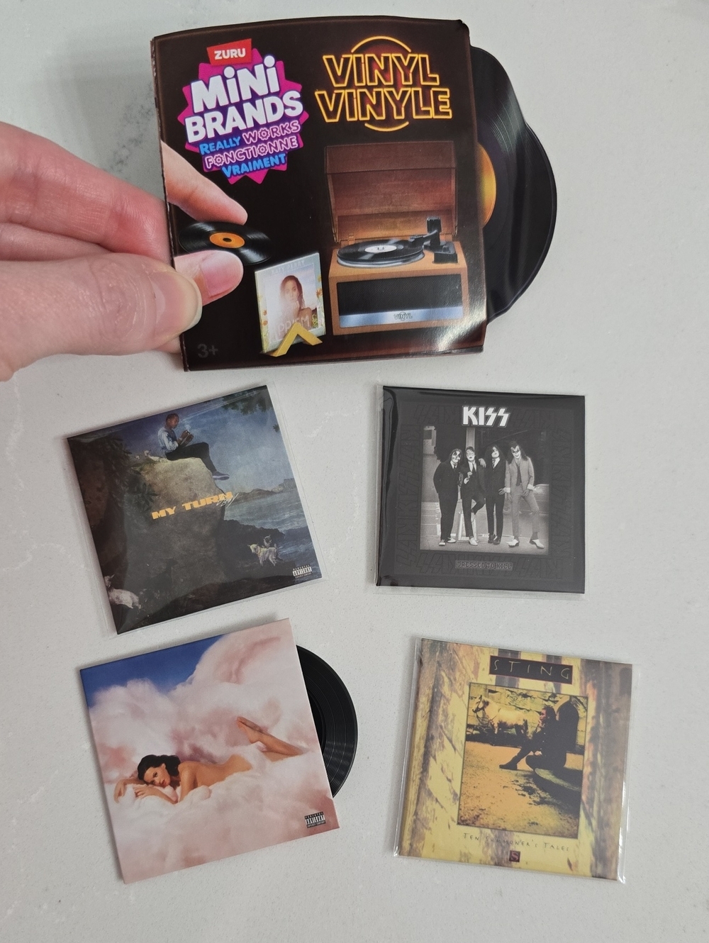 Mini Brands Vinyl - 4 Mini Records